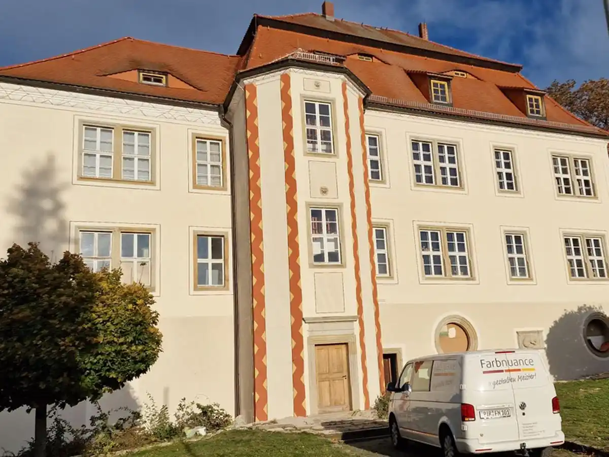 Farbnuance GmbH - Malermeister-Fachbetrieb aus Pirna - Referenz - Denkmalschutz Schloss Struppen