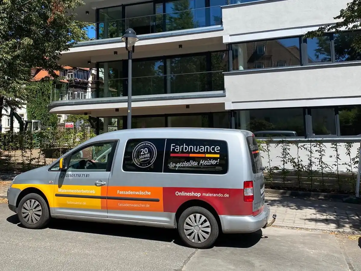 Farbnuance GmbH - Malermeister-Fachbetrieb aus Pirna - Referenz - Großbaustelle-Neubau