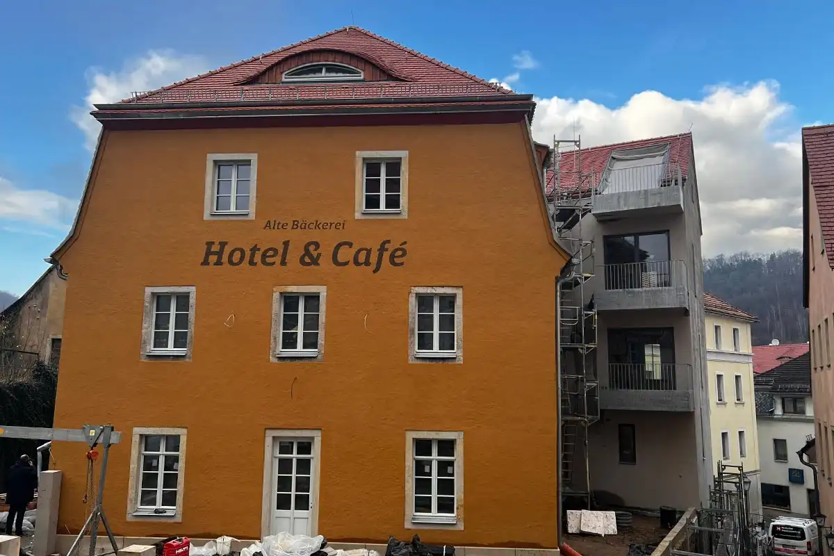 Farbnuance - Malermeister-Fachbetrieb aus Pirna - Referenz - Hotel "Alte Bäckerei" in Königstein